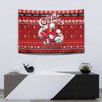 Swans Football Xmas Tapestry Australia AFL Mascot