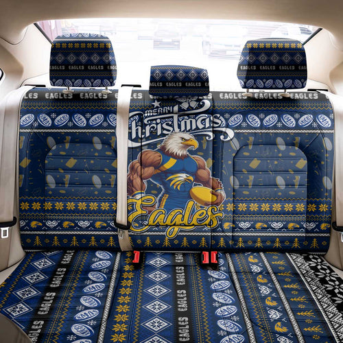 Eagles Football Xmas Back Car Seat Cover Australia AFL Mascot