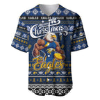 Personalized Eagles Rugby Xmas Baseball Jersey Australia AFL Mascot