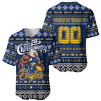 Personalized Eagles Rugby Xmas Baseball Jersey Australia AFL Mascot