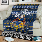 Eagles Football Xmas Blanket Australia AFL Mascot