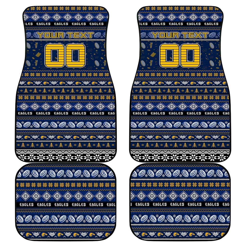 Eagles Football Xmas Car Mats Australia AFL Mascot