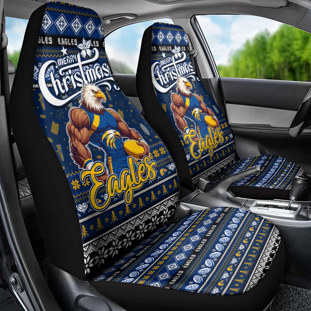 Eagles Football Xmas Car Seat Cover Australia AFL Mascot