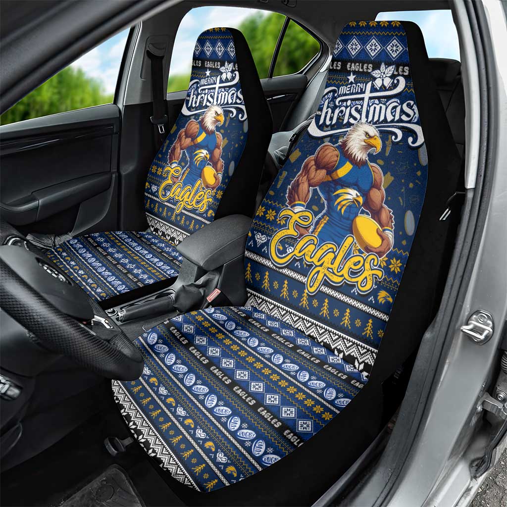 Eagles Football Xmas Car Seat Cover Australia AFL Mascot
