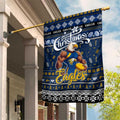 Eagles Football Xmas Garden Flag Australia AFL Mascot