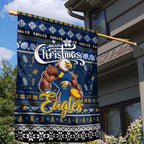 Eagles Football Xmas Garden Flag Australia AFL Mascot
