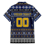 Personalized Eagles Rugby Xmas Hawaiian Shirt Australia AFL Mascot