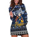 Personalized Eagles Rugby Xmas Hoodie Dress Australia AFL Mascot
