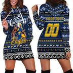 Personalized Eagles Rugby Xmas Hoodie Dress Australia AFL Mascot