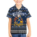 Personalized Eagles Rugby Xmas Kid Hawaiian Shirt Australia AFL Mascot