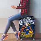Eagles Football Xmas Luggage Cover Australia AFL Mascot