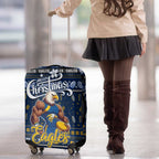 Eagles Football Xmas Luggage Cover Australia AFL Mascot