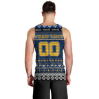 Personalized Eagles Rugby Xmas Men Tank Top Australia AFL Mascot