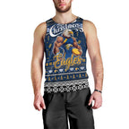 Personalized Eagles Rugby Xmas Men Tank Top Australia AFL Mascot