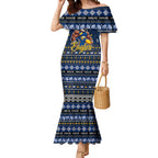 Personalized Eagles Rugby Xmas Mermaid Dress Australia AFL Mascot