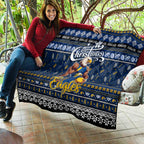 Eagles Football Xmas Quilt Australia AFL Mascot