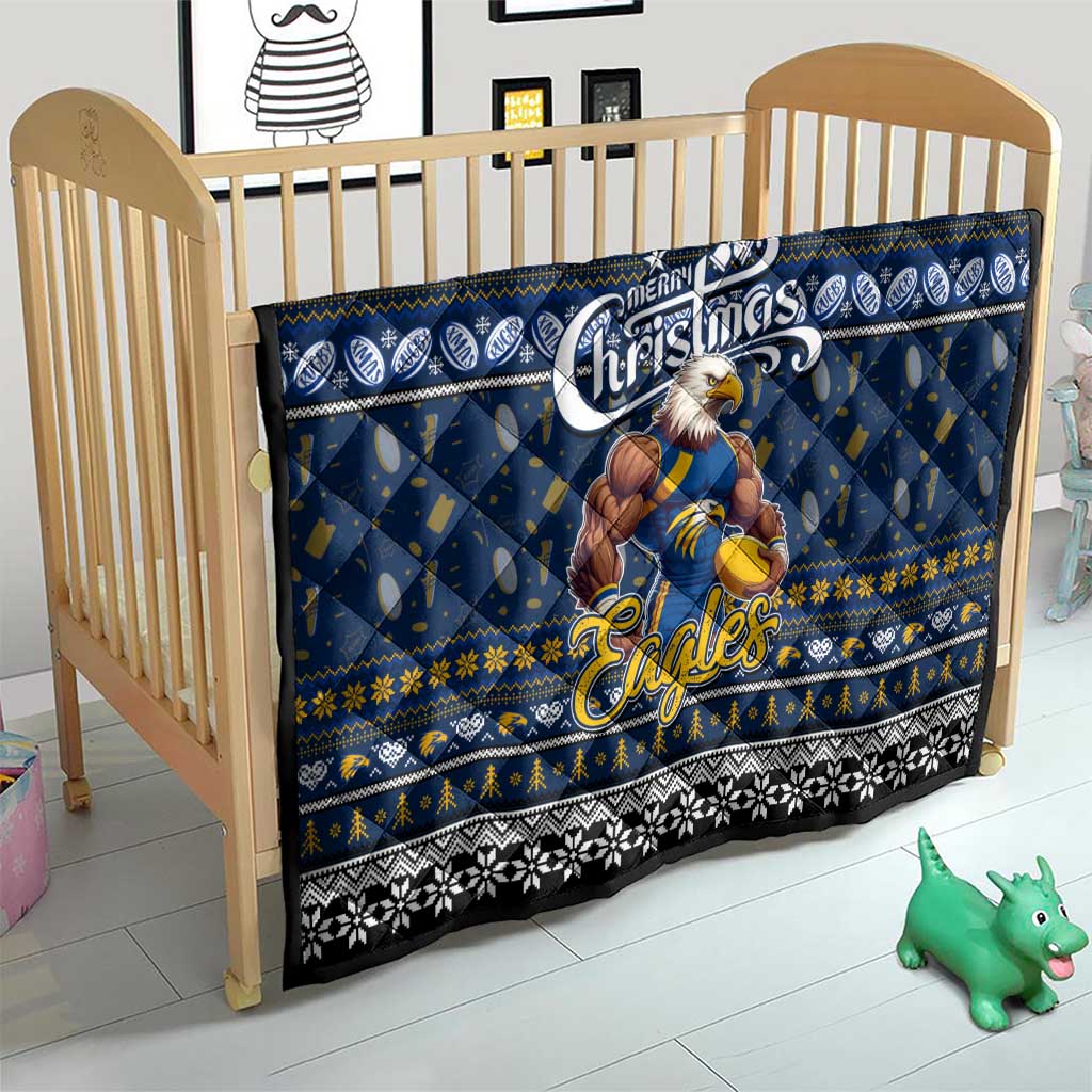 Eagles Football Xmas Quilt Australia AFL Mascot