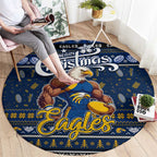 Eagles Football Xmas Round Carpet Australia AFL Mascot
