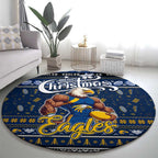Eagles Football Xmas Round Carpet Australia AFL Mascot
