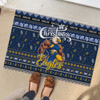 Eagles Football Xmas Rubber Doormat Australia AFL Mascot