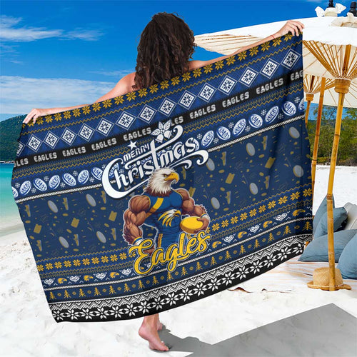 Eagles Football Xmas Sarong Australia AFL Mascot