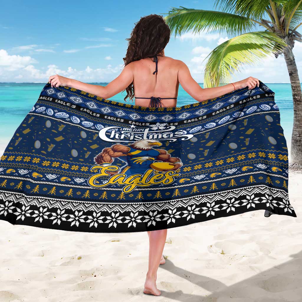 Eagles Football Xmas Sarong Australia AFL Mascot