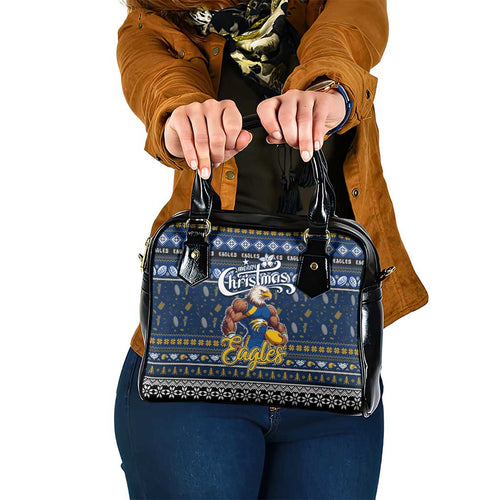 Eagles Football Xmas Shoulder Handbag Australia AFL Mascot