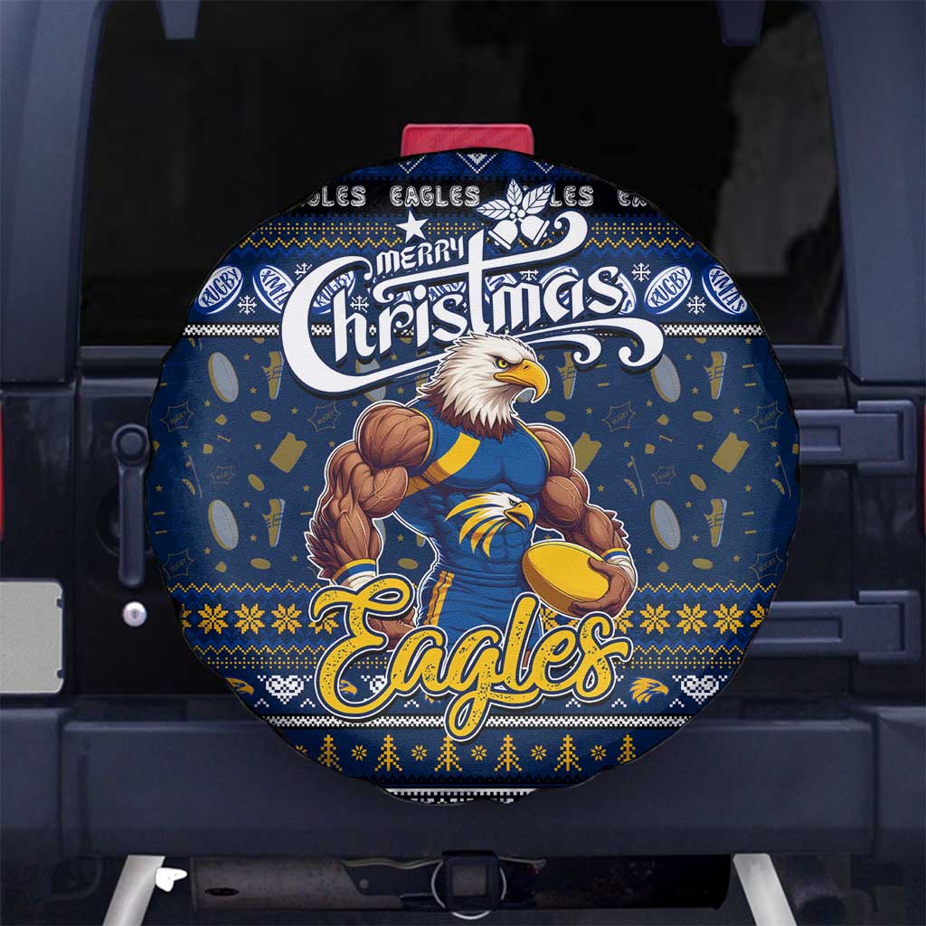 Eagles Football Xmas Spare Tire Cover Australia AFL Mascot