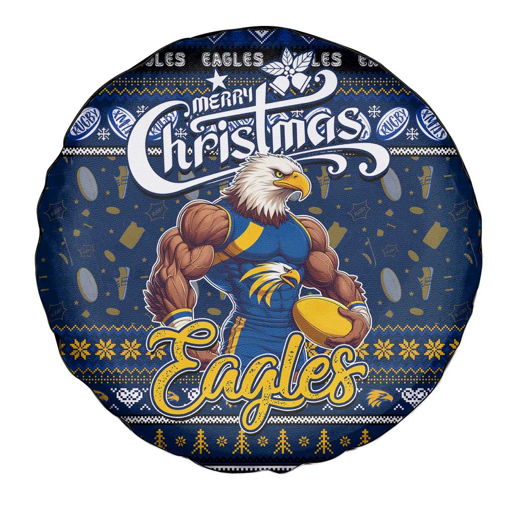 Eagles Football Xmas Spare Tire Cover Australia AFL Mascot