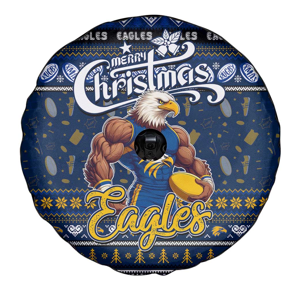 Eagles Football Xmas Spare Tire Cover Australia AFL Mascot