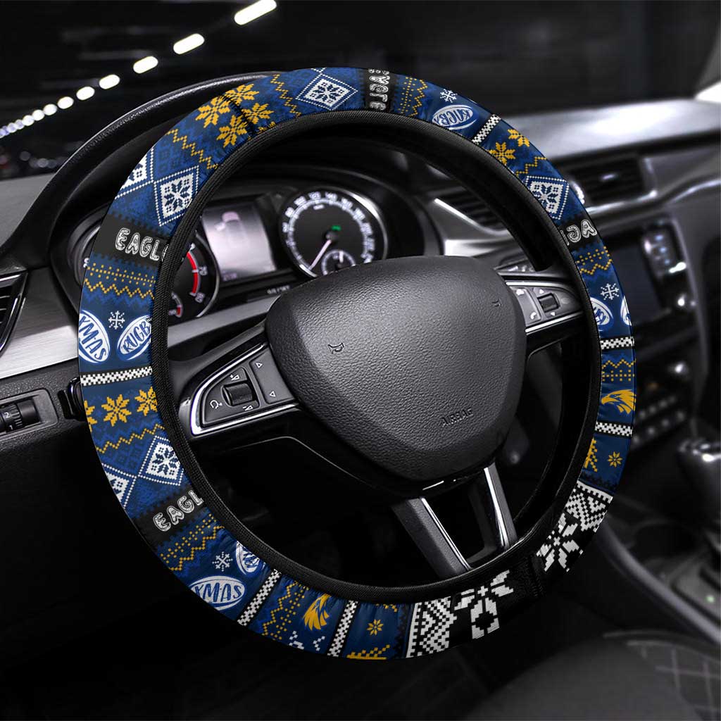 Eagles Football Xmas Steering Wheel Cover Australia AFL Mascot