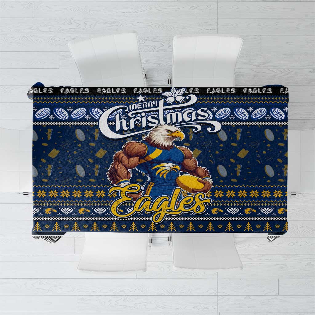 Eagles Football Xmas Tablecloth Australia AFL Mascot