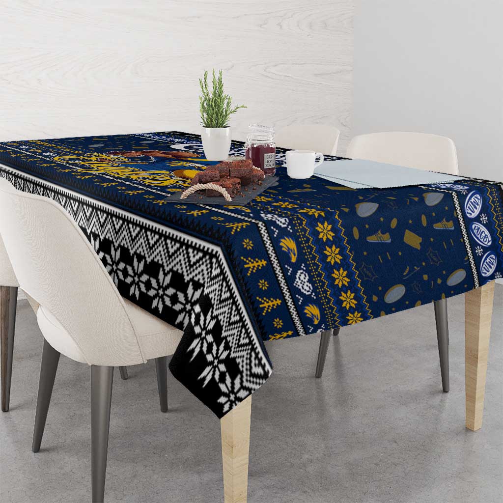 Eagles Football Xmas Tablecloth Australia AFL Mascot