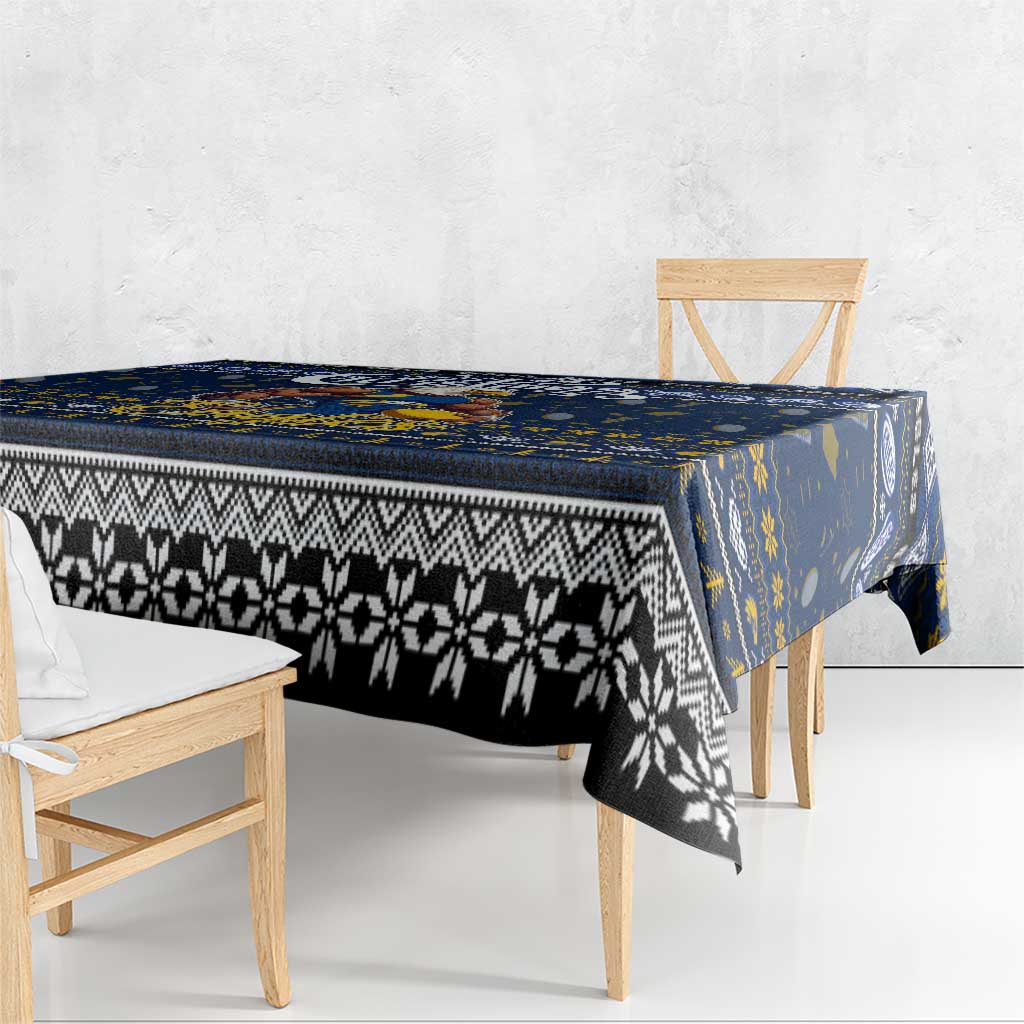 Eagles Football Xmas Tablecloth Australia AFL Mascot