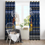 Eagles Football Xmas Window Curtain Australia AFL Mascot