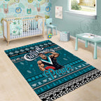 Power Football Xmas Area Rug Australia AFL Mascot