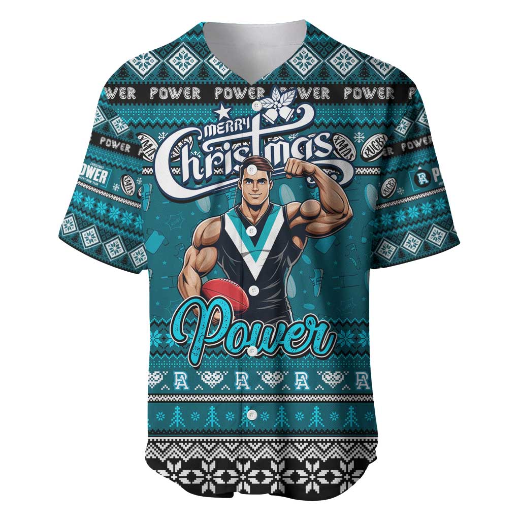 Personalized Power Rugby Xmas Baseball Jersey Australia AFL Mascot