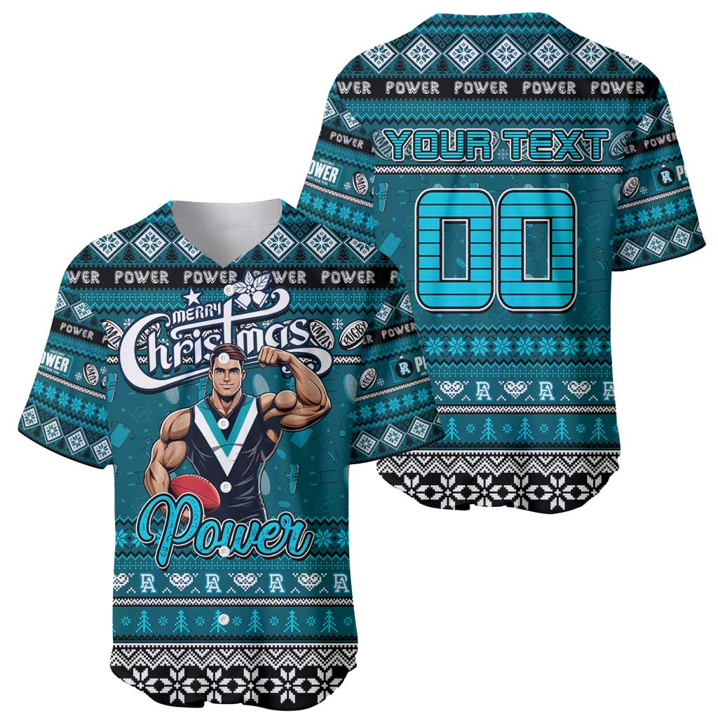 Personalized Power Rugby Xmas Baseball Jersey Australia AFL Mascot