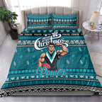 Power Football Xmas Bedding Set Australia AFL Mascot