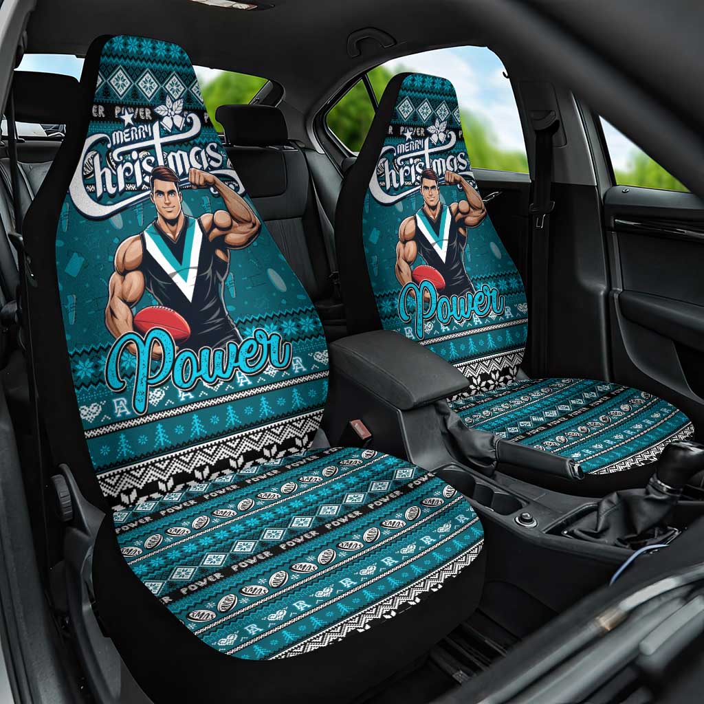 Power Football Xmas Car Seat Cover Australia AFL Mascot