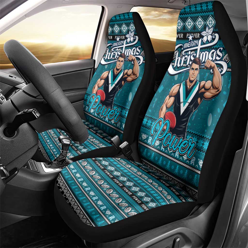 Power Football Xmas Car Seat Cover Australia AFL Mascot