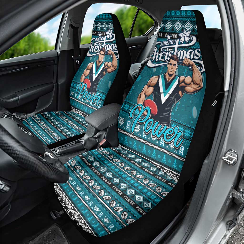 Power Football Xmas Car Seat Cover Australia AFL Mascot