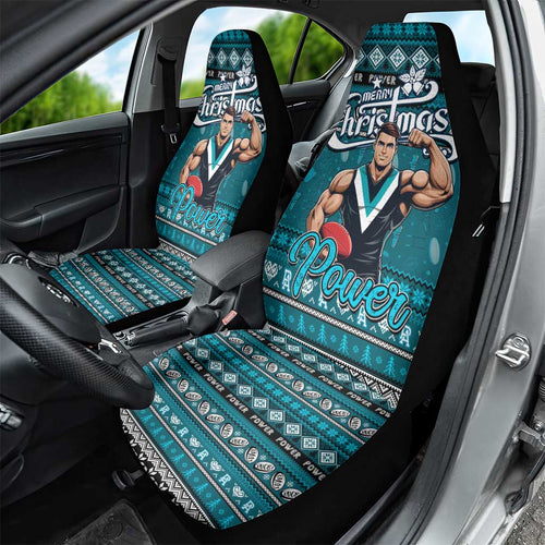 Power Football Xmas Car Seat Cover Australia AFL Mascot