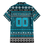 Personalized Power Rugby Xmas Family Matching Mermaid Dress and Hawaiian Shirt Australia AFL Mascot