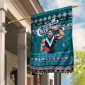 Power Football Xmas Garden Flag Australia AFL Mascot