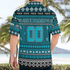 Personalized Power Rugby Xmas Hawaiian Shirt Australia AFL Mascot