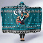 Power Football Xmas Hooded Blanket Australia AFL Mascot