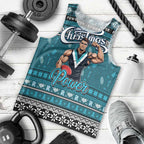 Personalized Power Rugby Xmas Men Tank Top Australia AFL Mascot
