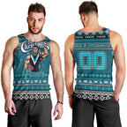 Personalized Power Rugby Xmas Men Tank Top Australia AFL Mascot