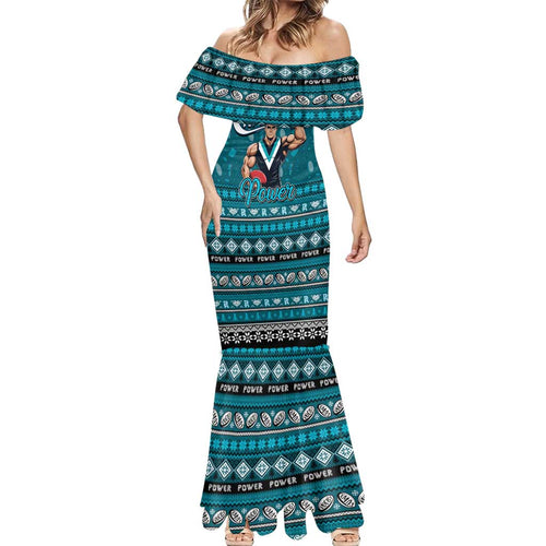 Personalized Power Rugby Xmas Mermaid Dress Australia AFL Mascot